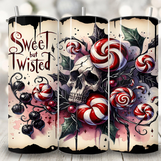 Sweet But Twisted Skinny Tumbler