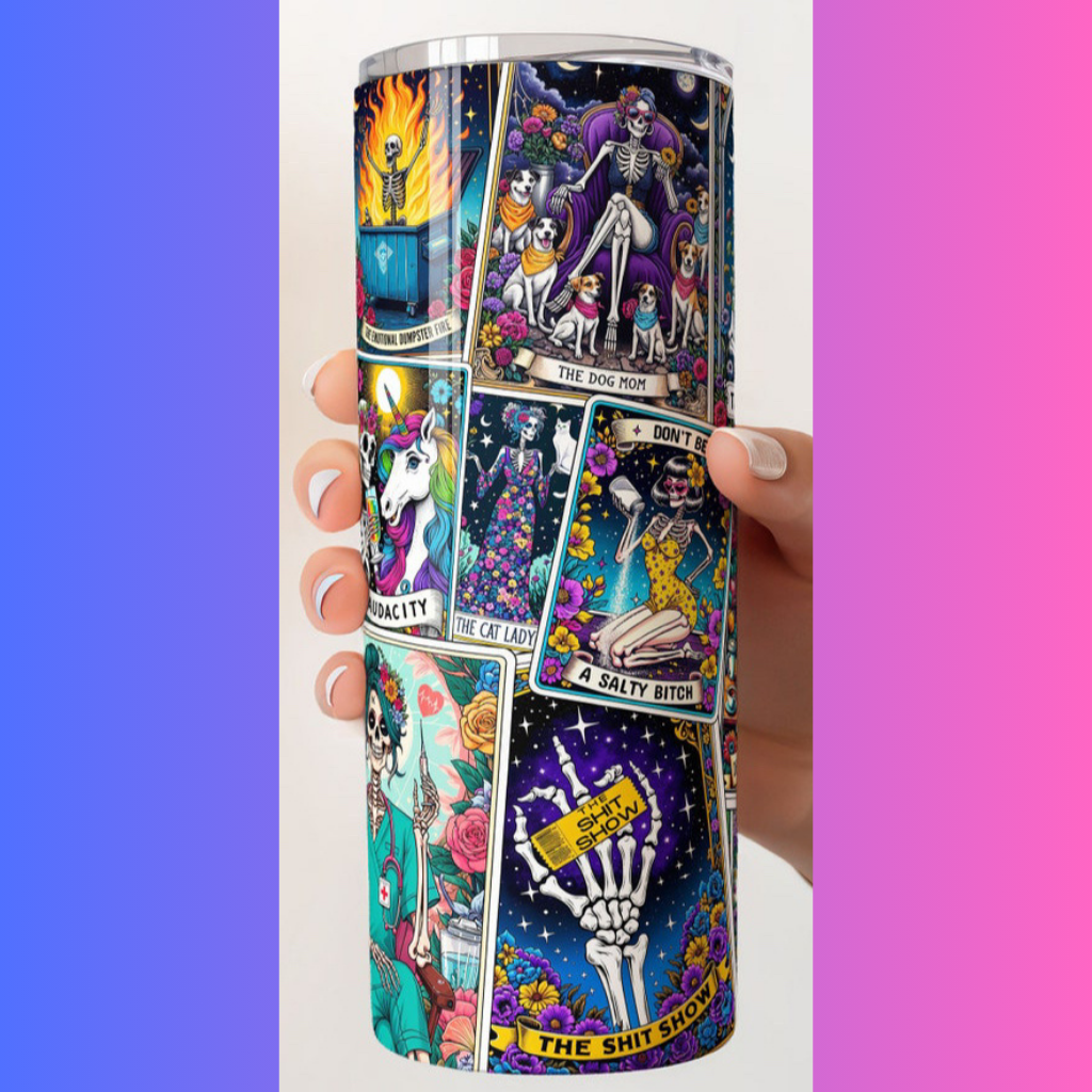 Tarot Cards Tumbler